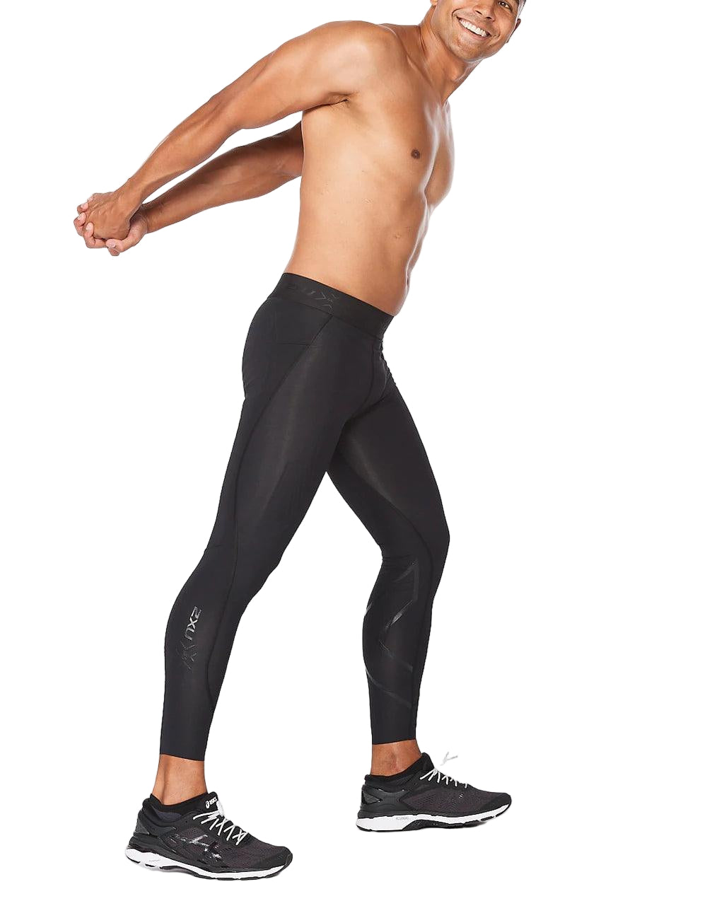 2XU MCS X Training Mens Compression Tights (Black/Nero) - BUMSONTHESADDLE