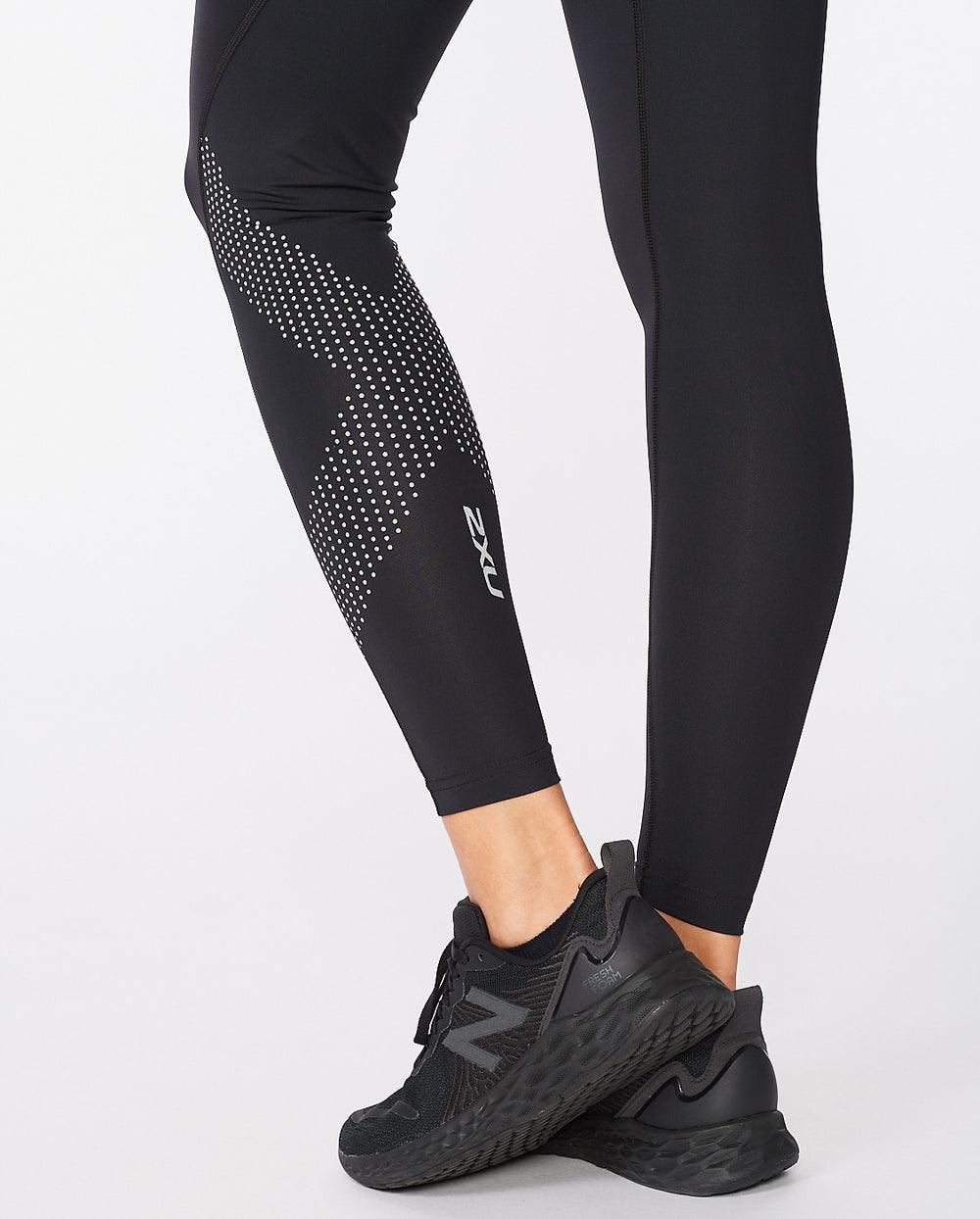 MOTION MID-RISE WOMENS COMPRESSION TIGHTS - 2XU - Cobbled Climbs