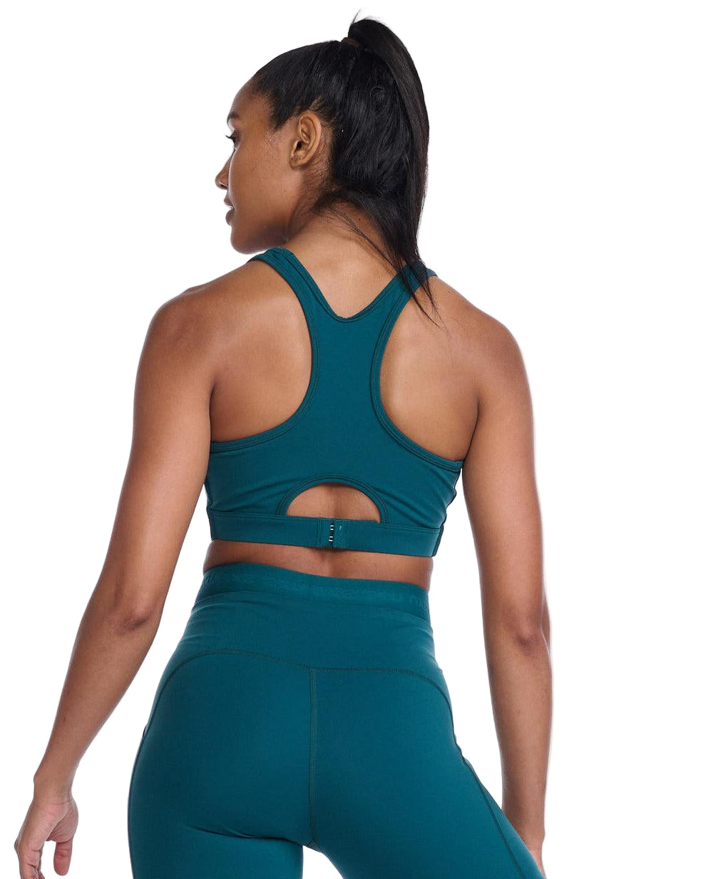 2XU Motion Racerback Crop Women's Tri-Suit (Jade/White) - BUMSONTHESADDLE