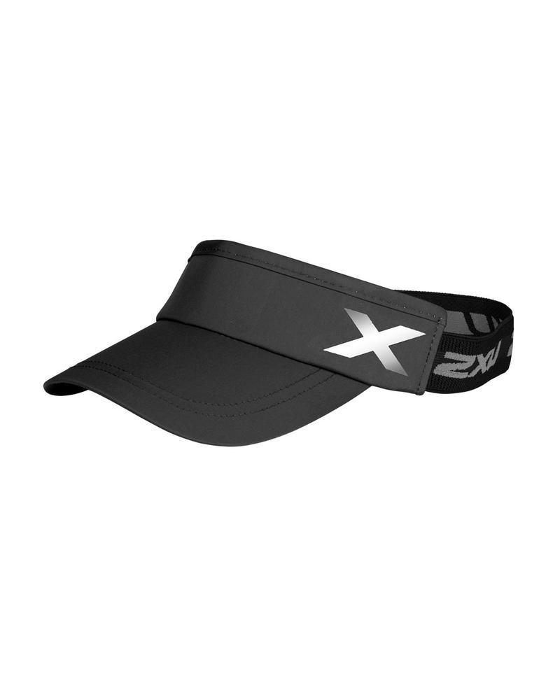 2XU Performance Visor (Black/Black OSFA) - BUMSONTHESADDLE