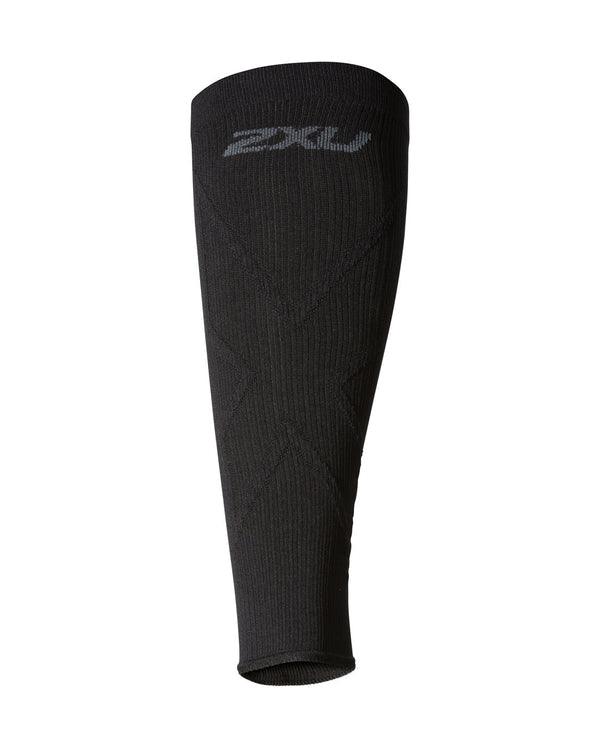 2XU X Compression Calf Sleeves (Black/Black) - BUMSONTHESADDLE