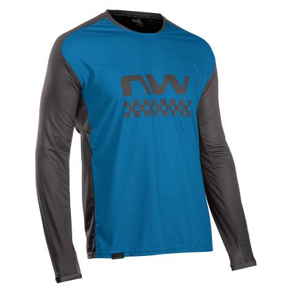 MTB EDGE MENS CYCLING LONG SLEEVE JERSEY