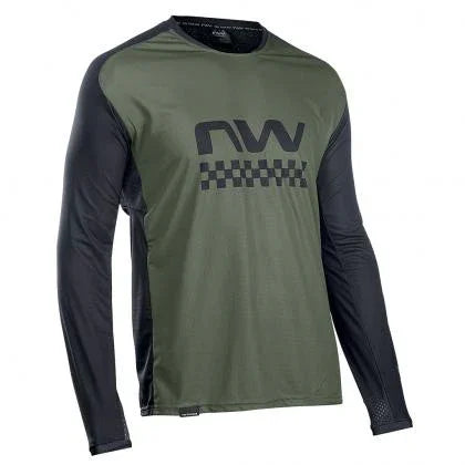 MTB EDGE MENS CYCLING LONG SLEEVE JERSEY - Northwave - Cobbled Climbs