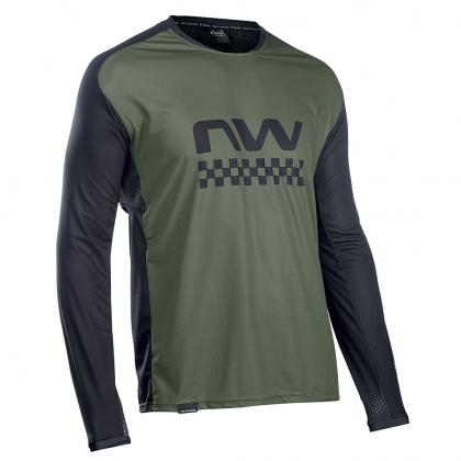 MTB EDGE MENS CYCLING LONG SLEEVE JERSEY