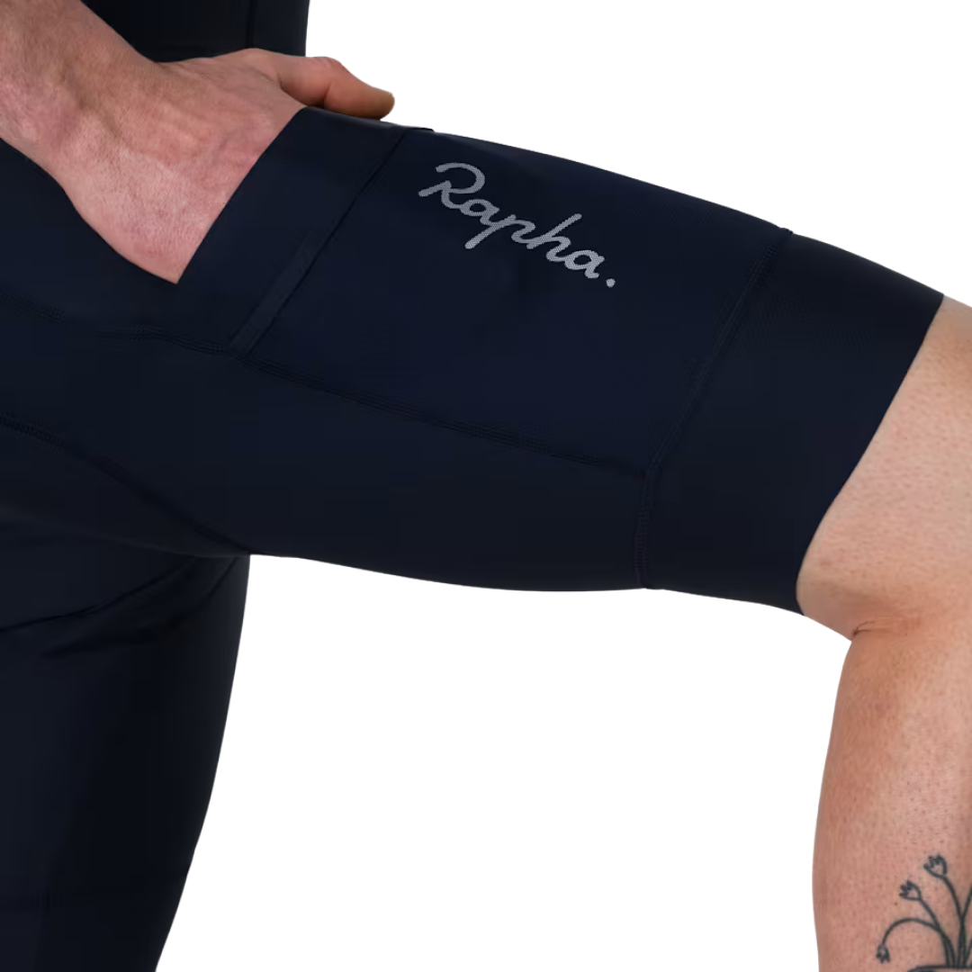 MEN'S BREVET CARGO BIBS – Rapha premium cycling Bib Shorts in India from Cobbled Climbs