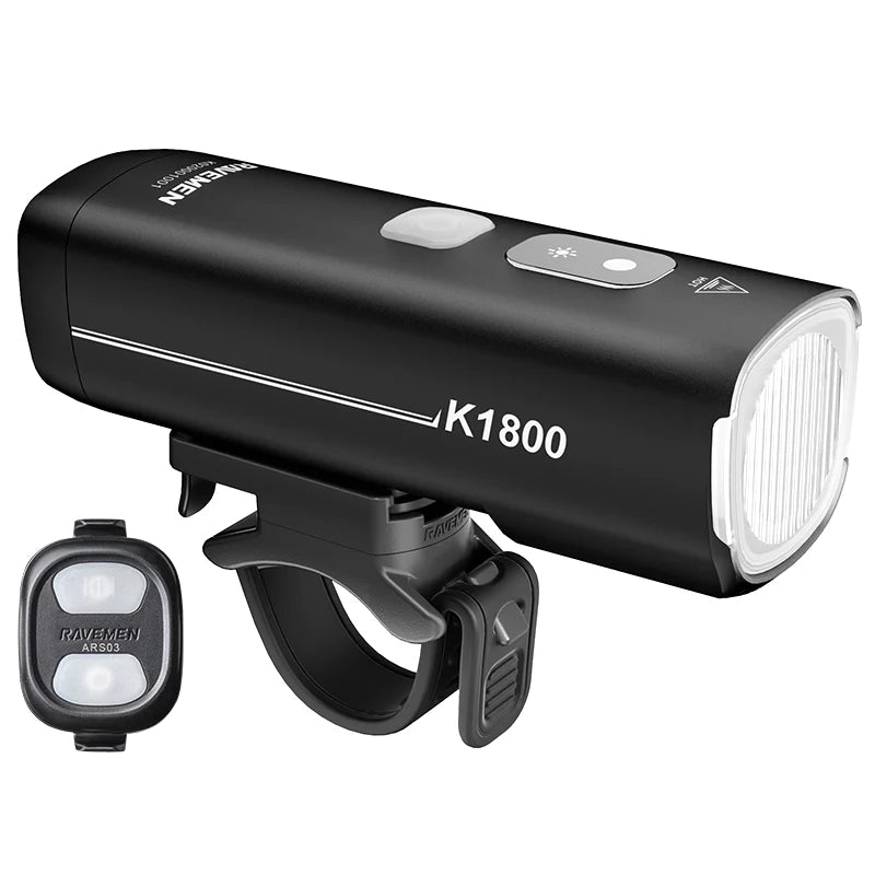 K1800 Front Light - Ravemen - Cobbled Climbs
