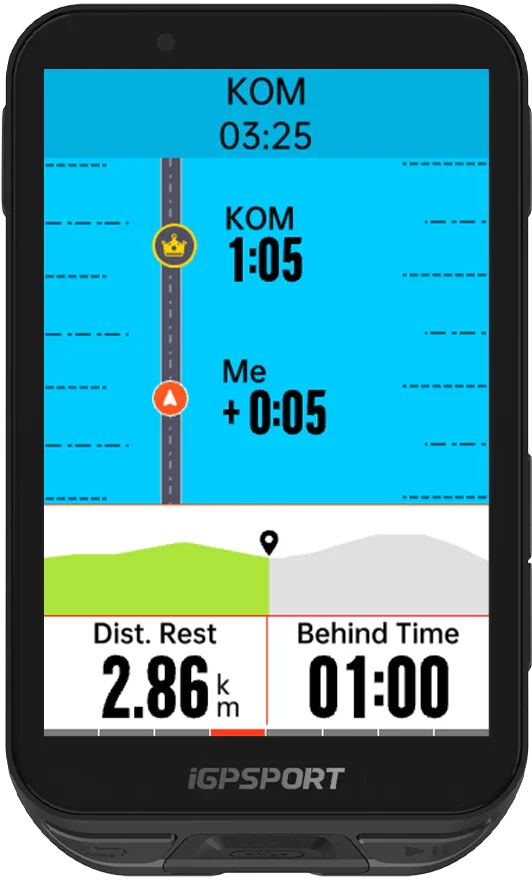 IGS800 BIKE COMPUTER - iGPSPORT - Cobbled Climbs