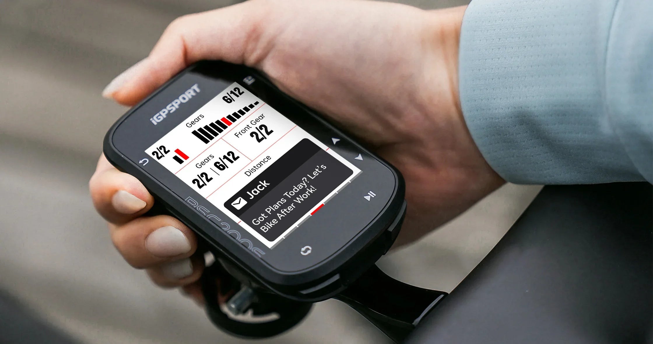 Bsc200s Bike Computer - iGPSPORT - Cobbled Climbs