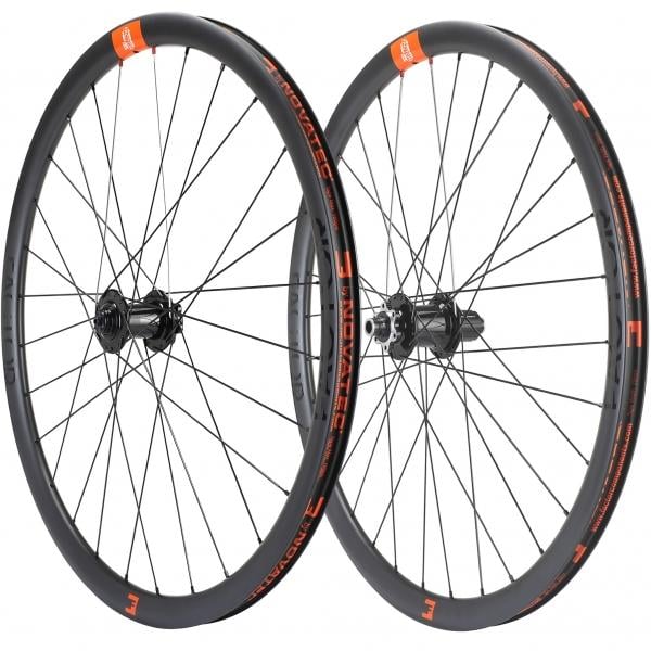 Novatec Factor 129 Tubeless Disc Brake Wheel (Black) – Novatec premium cycling Wheels in India from Cobbled Climbs