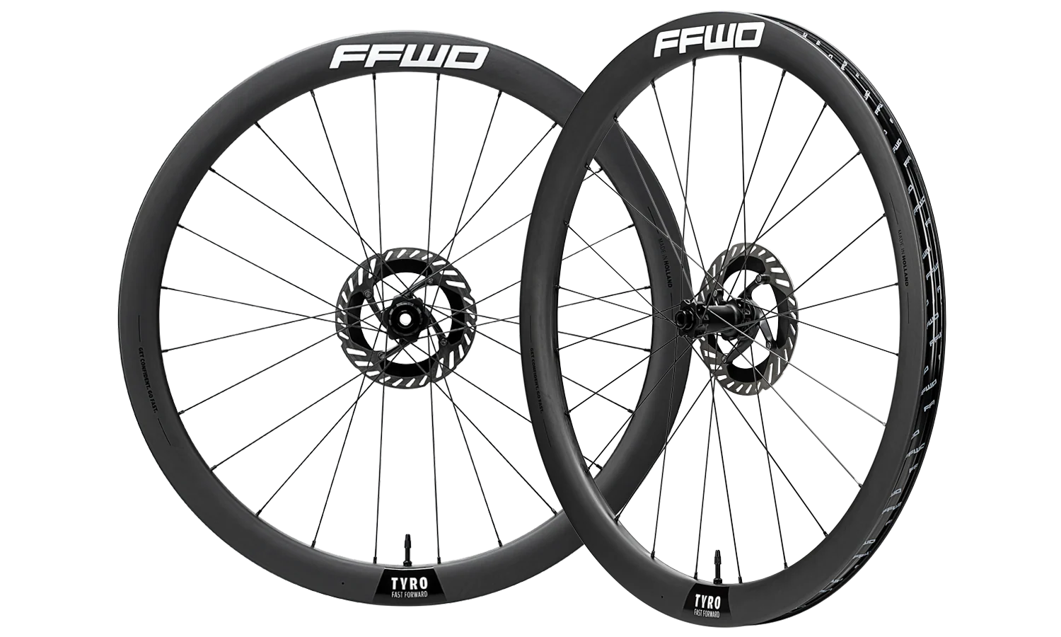 Tyro 45 DISC Brake Wheelset - Fast Forward - Cobbled Climbs