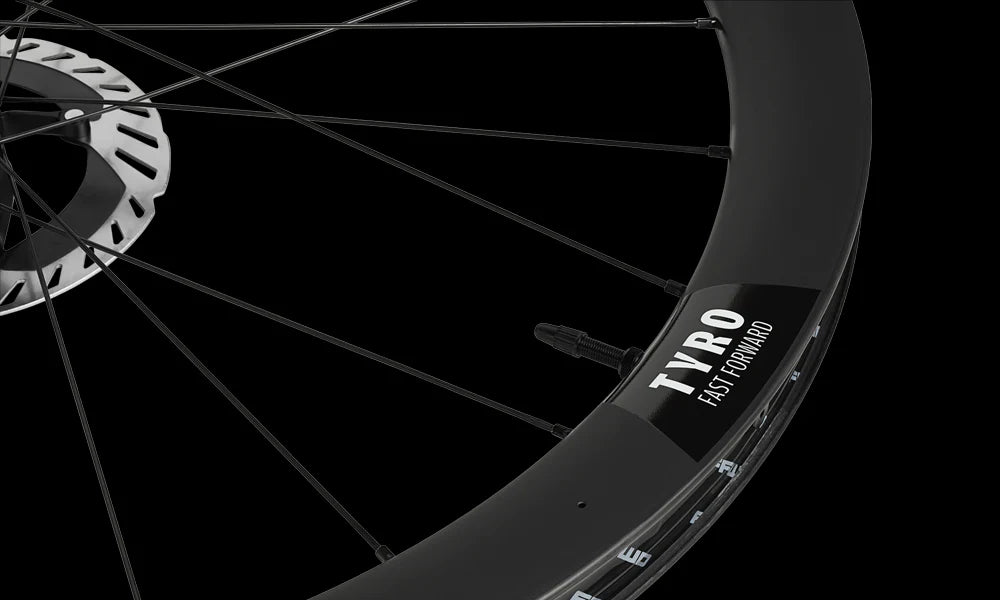 Tyro 45 DISC Brake Wheelset - Fast Forward - Cobbled Climbs