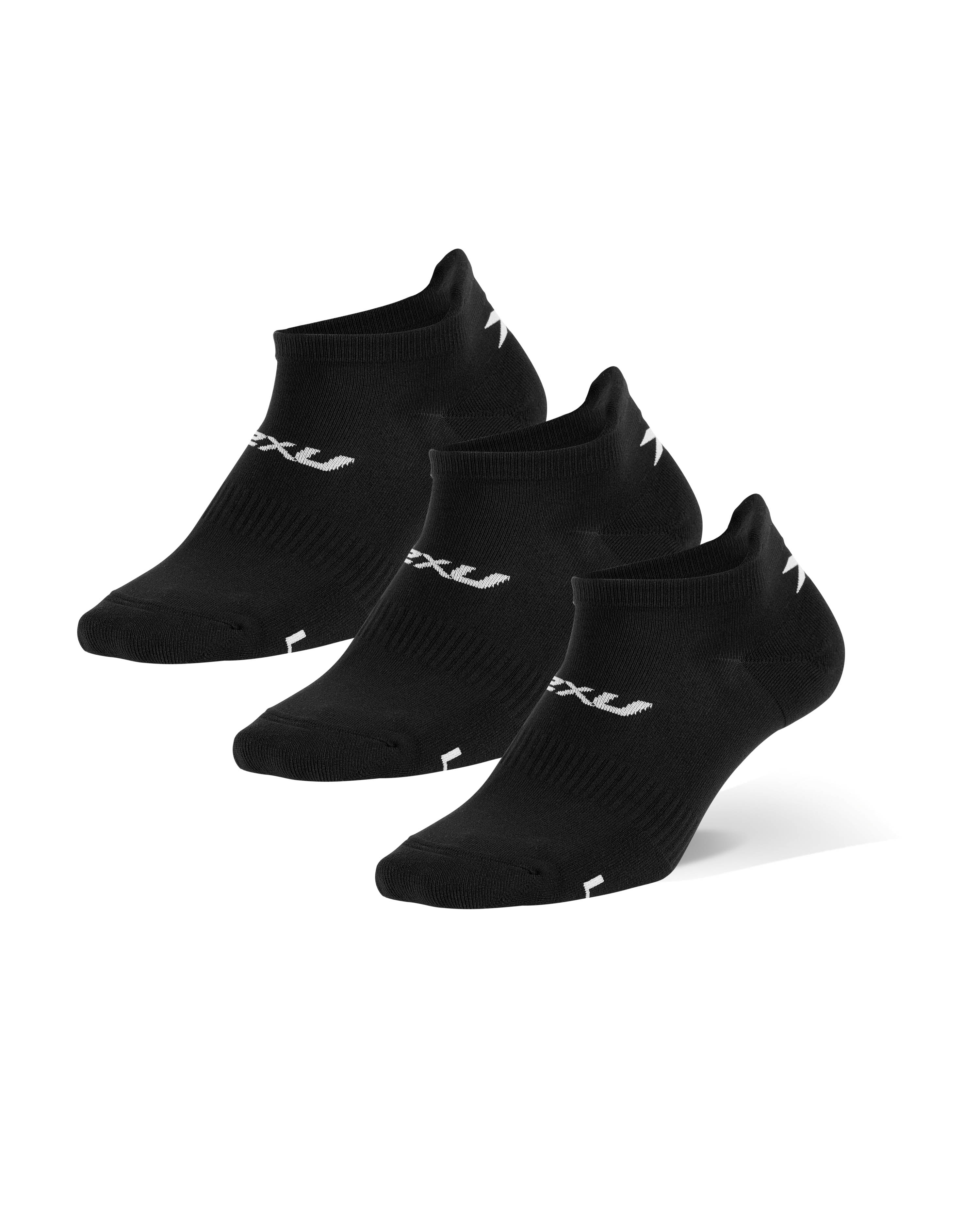 ANKLE SOCKS 3 PACK – 2XU premium cycling Socks in India from Cobbled Climbs