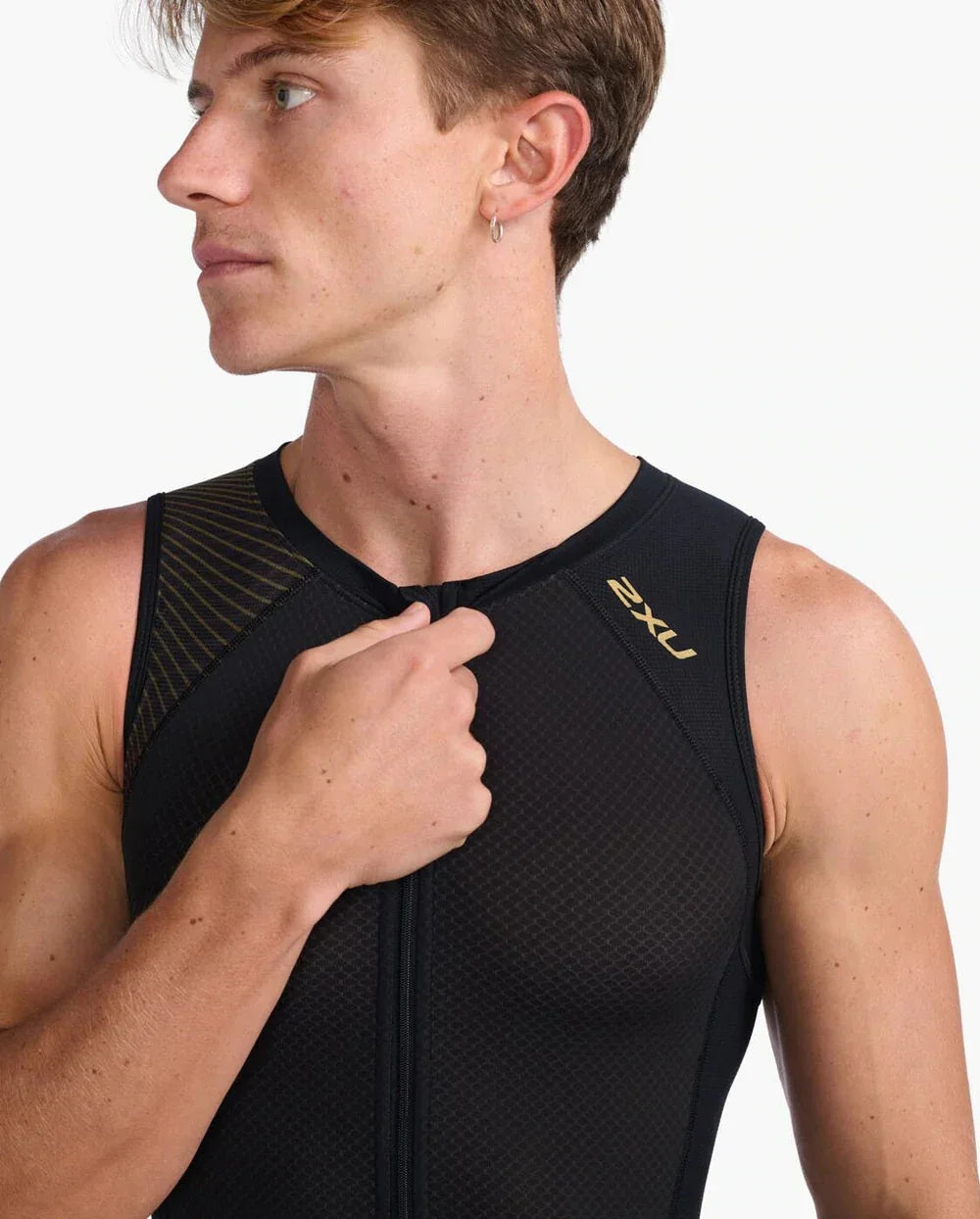 LIGHT SPEED FRONT ZIP TRISUIT - 2XU - Cobbled Climbs