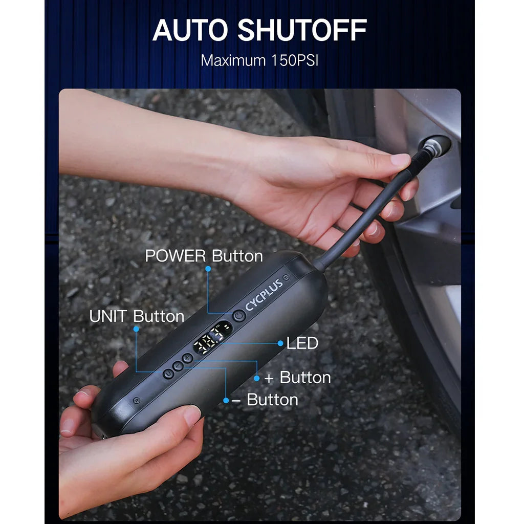 A2 ELECTRIC AIR PUMP - Cycplus - Cobbled Climbs