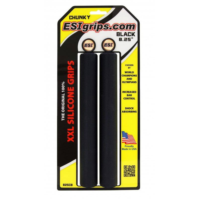 XXL 8.25" Extra Long Bicycle Grips | ESI Grips | Cobbled Climbs