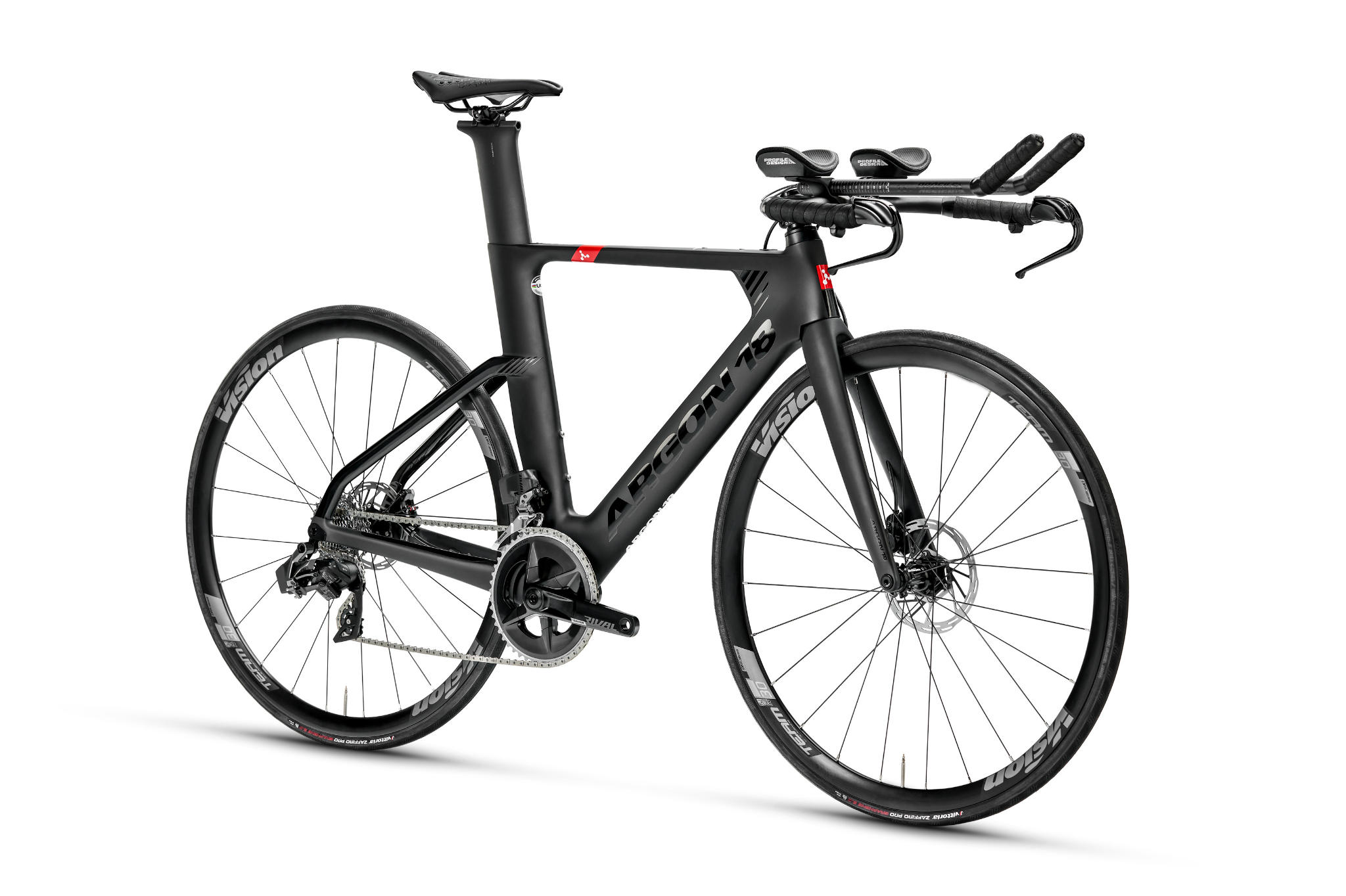 E-117 Ultegra DI2 Tri Disc Bike | Argon 18 | Cobbled Climbs – view 7