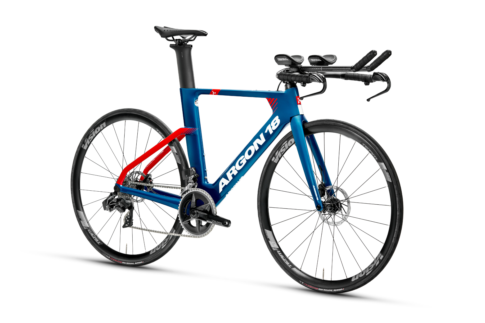 E-117 Ultegra DI2 Tri Disc Bike | Argon 18 | Cobbled Climbs – view 2