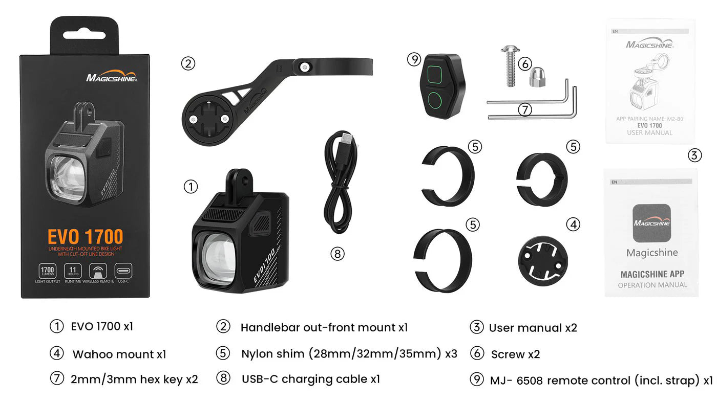 EVO 1700 FRONT LIGHT