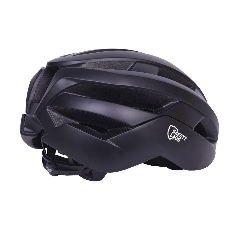 Safety Labs Eros 2.0 Road Cycling Helmet (Matt Black) – Safety Labs premium cycling Helmets in India from Cobbled Climbs