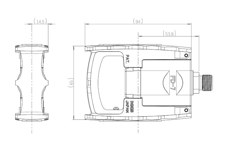 FD-7 Platform Pedals