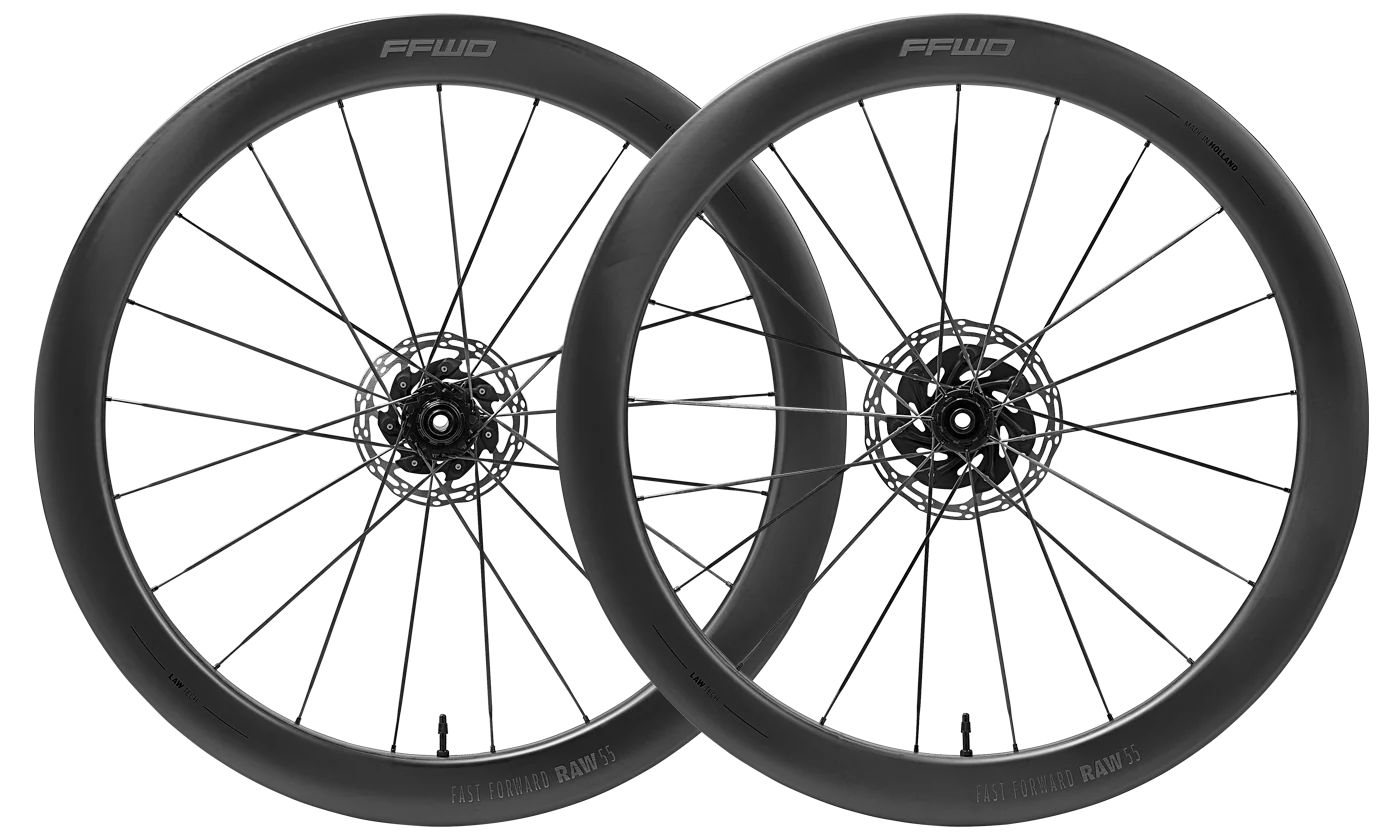 Raw 55 DISC Brake Wheelset - Fast Forward - Cobbled Climbs