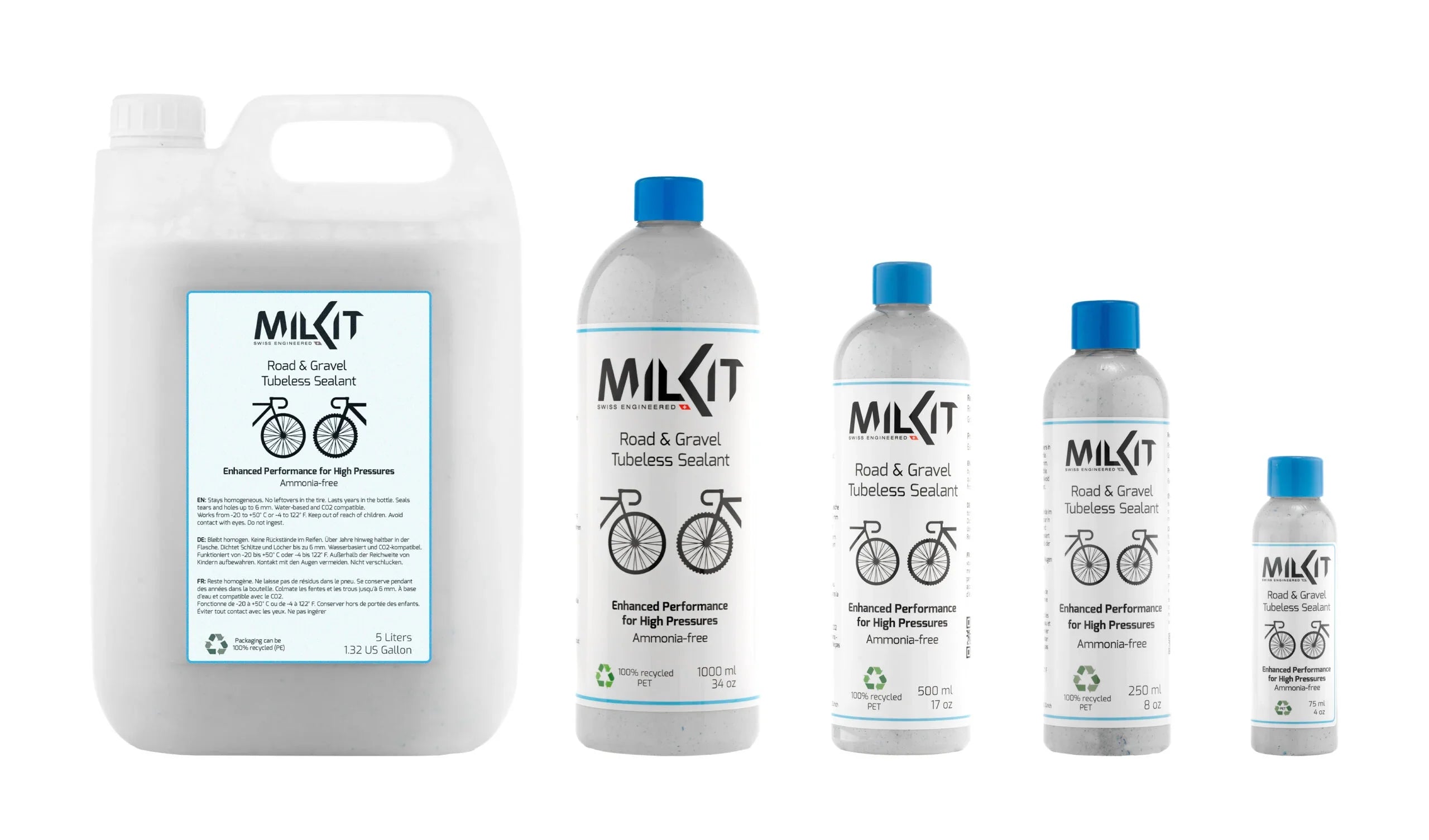 ROAD/GRAVEL TUBELESS SEALANT - Milkit - Cobbled Climbs