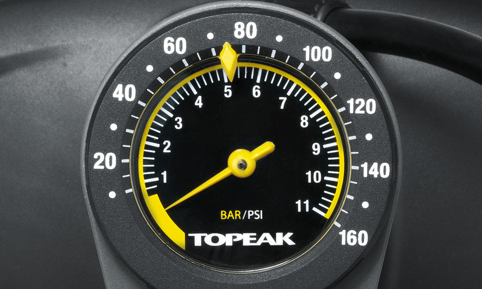 JOEBLOW MAX HIGH PRESSURE FLOOR PUMP – Topeak premium cycling Floor Pumps in India from Cobbled Climbs