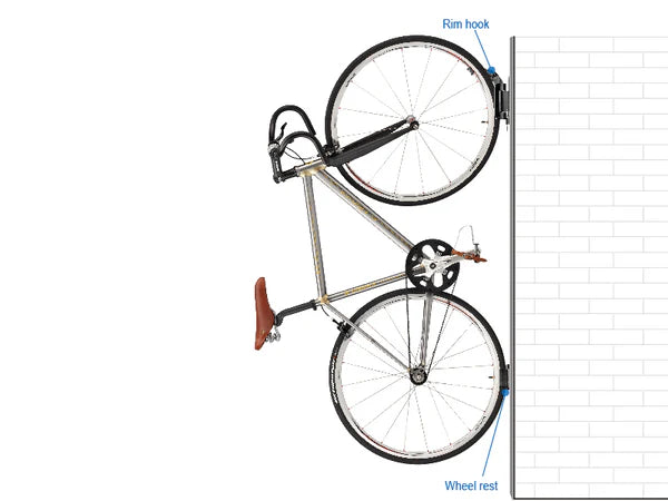 Side Swing Bicycle Wall Hanger