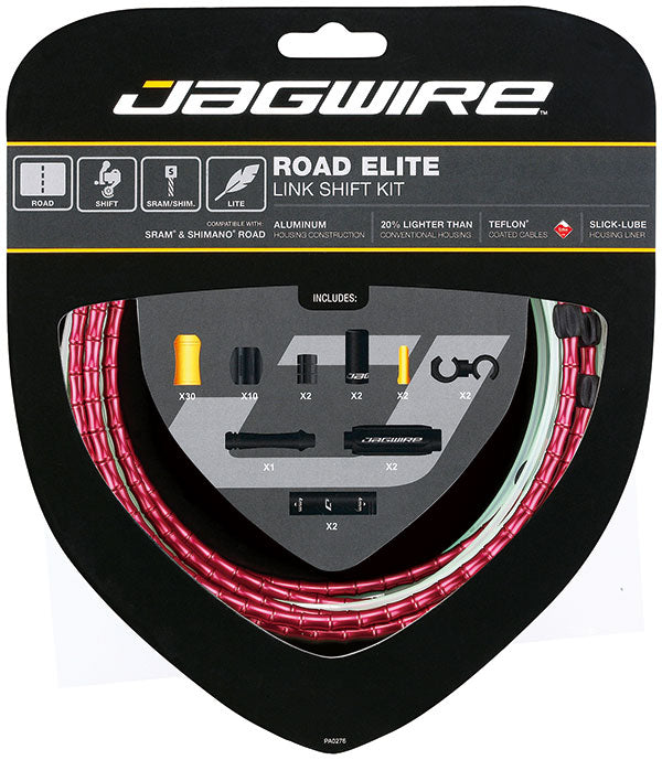 ROAD ELITE LINK SHIFT KIT – Jagwire premium cycling Brake Cable Kits in India from Cobbled Climbs