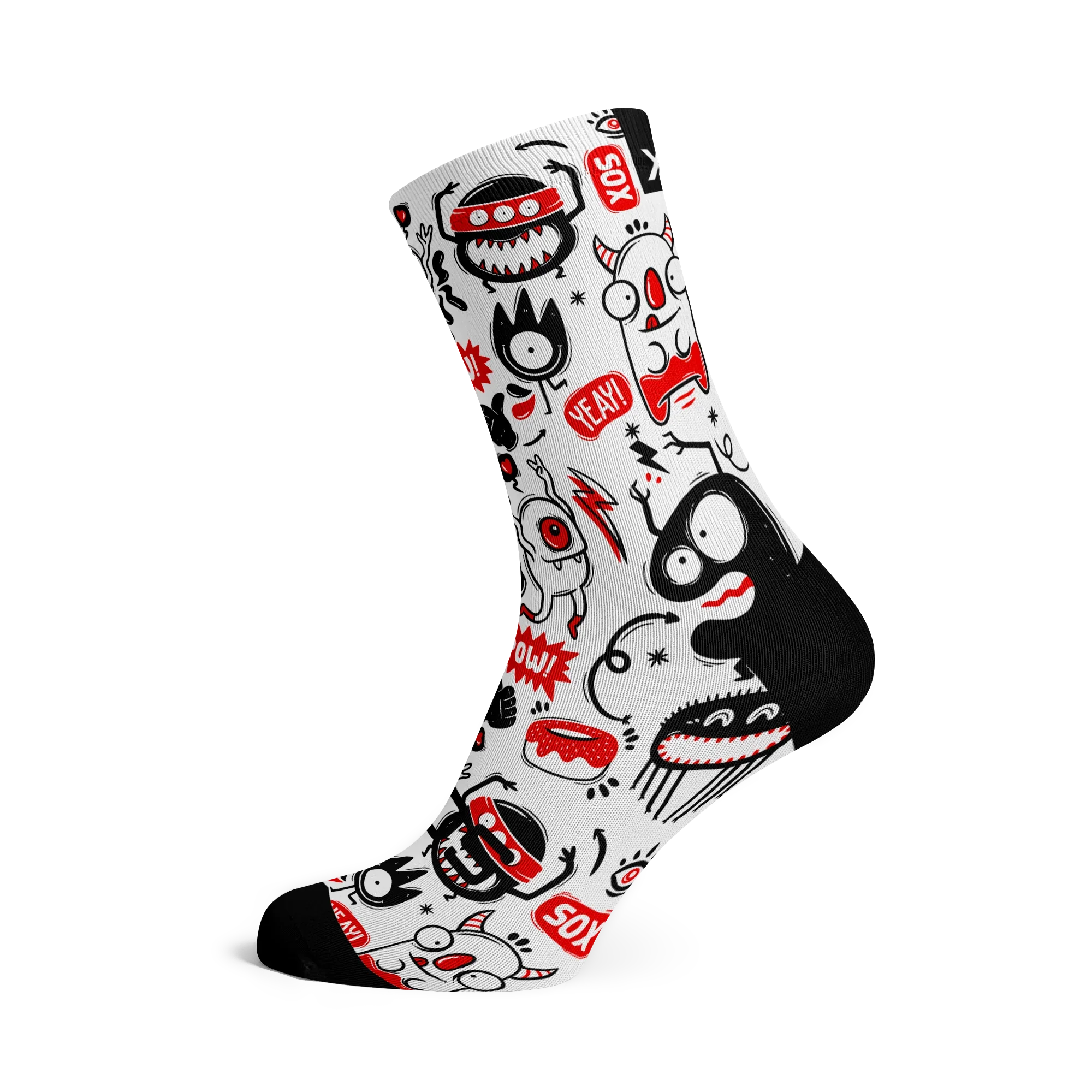BRIGHT & BOLD CREW SOCKS - Sox Footwear - Cobbled Climbs