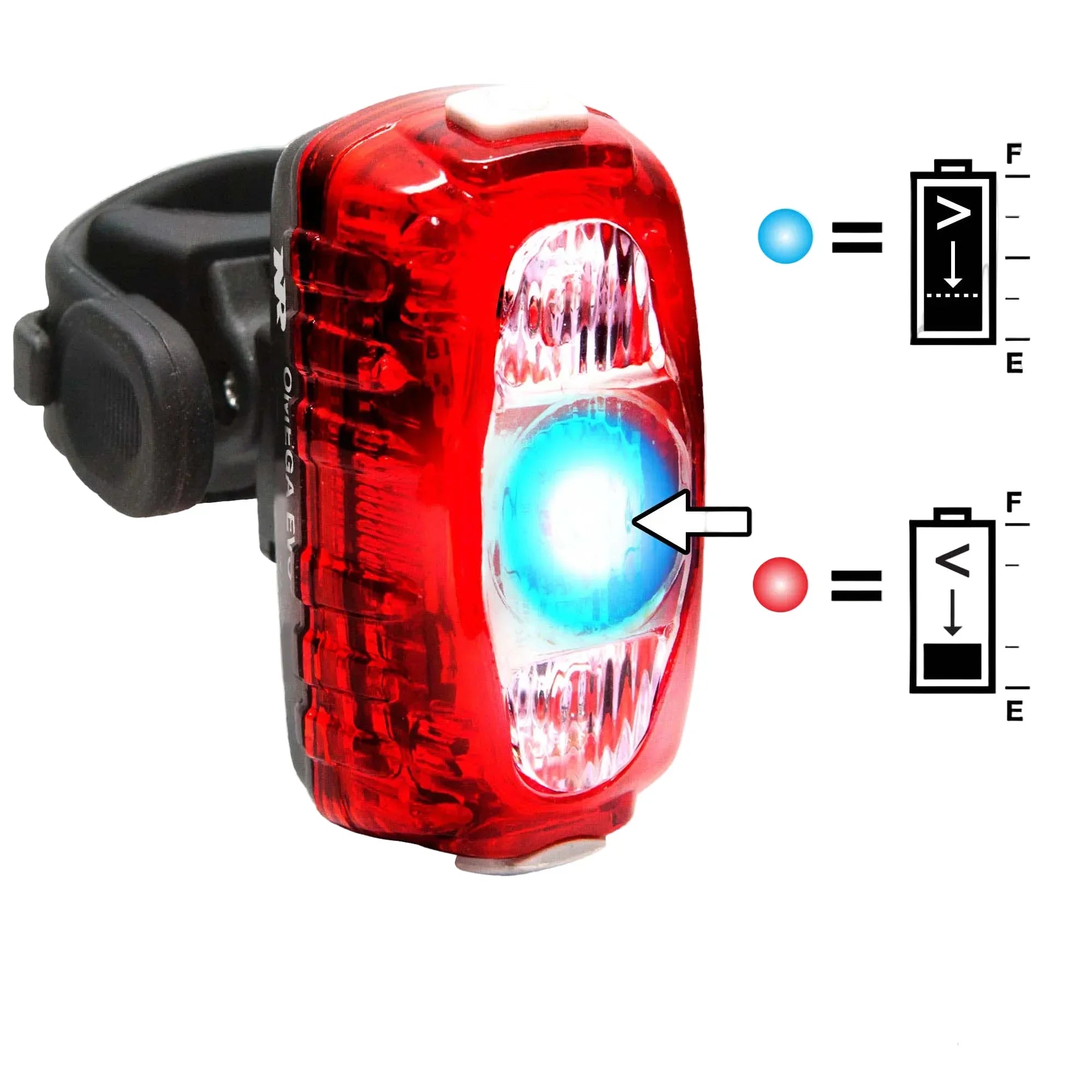 OMEGA 330 BIKE REAR LIGHT - NiteRider - Cobbled Climbs