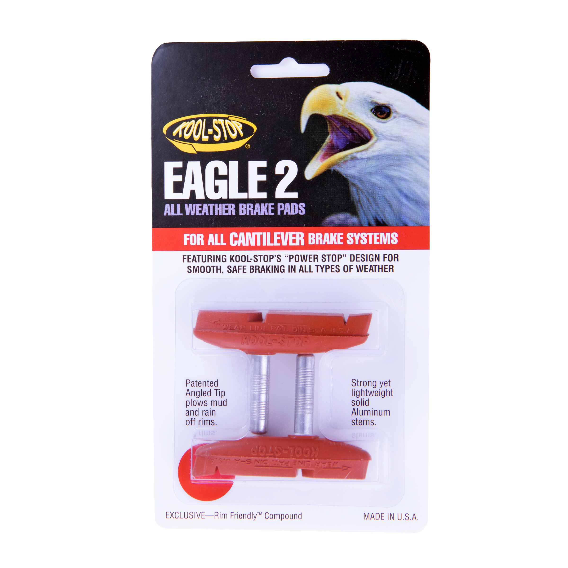 Eagle 2 Cantilever Brake Pads | KOOLSTOP | Cobbled Climbs – view 7