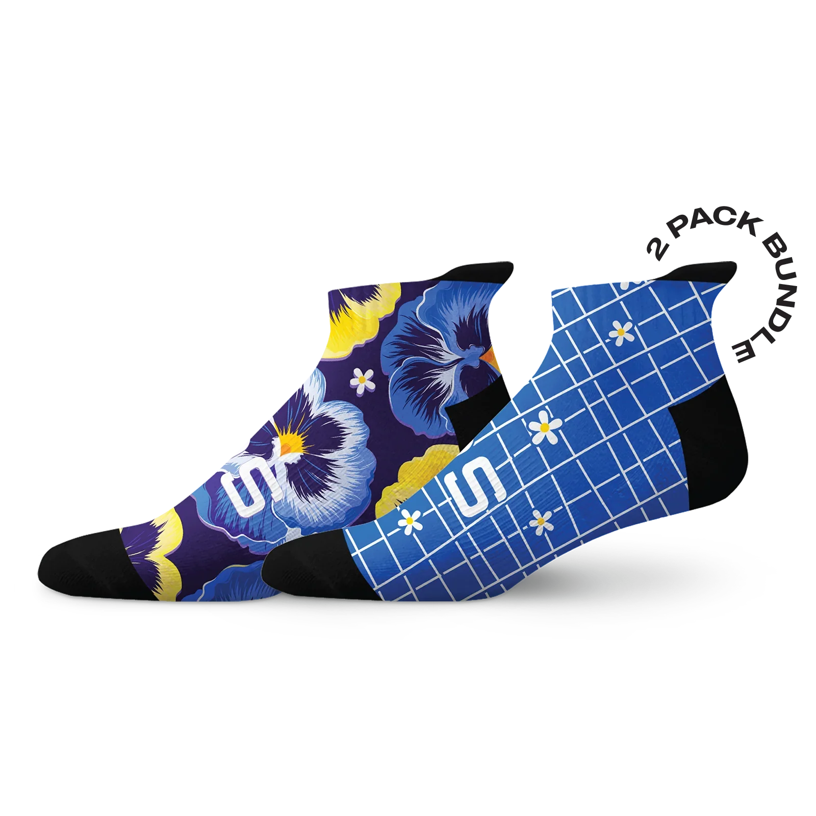 Tab Combo Socks (pack of 2) - Sox Footwear - Cobbled Climbs