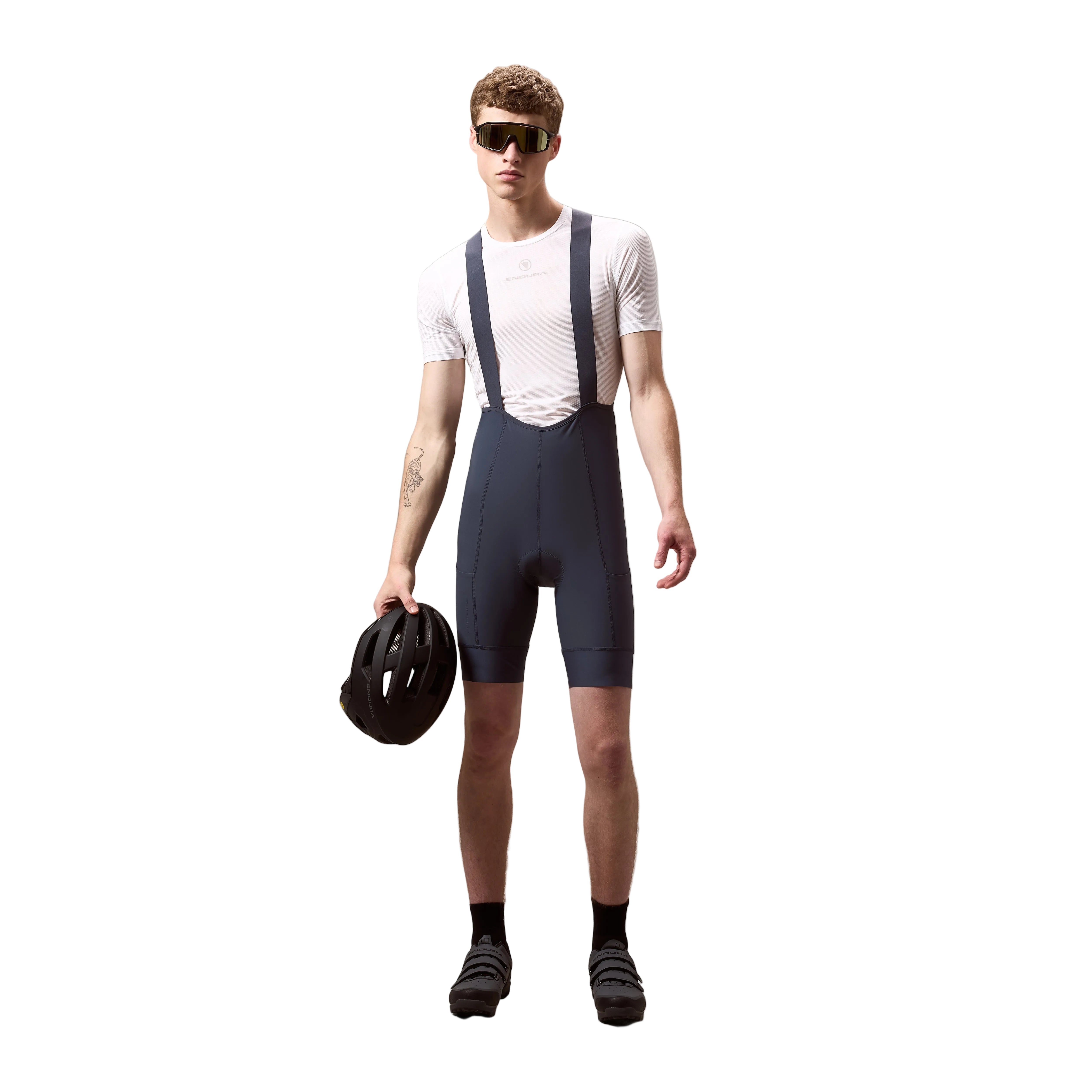 Men's Loop Bib Shorts - Carbon Grey