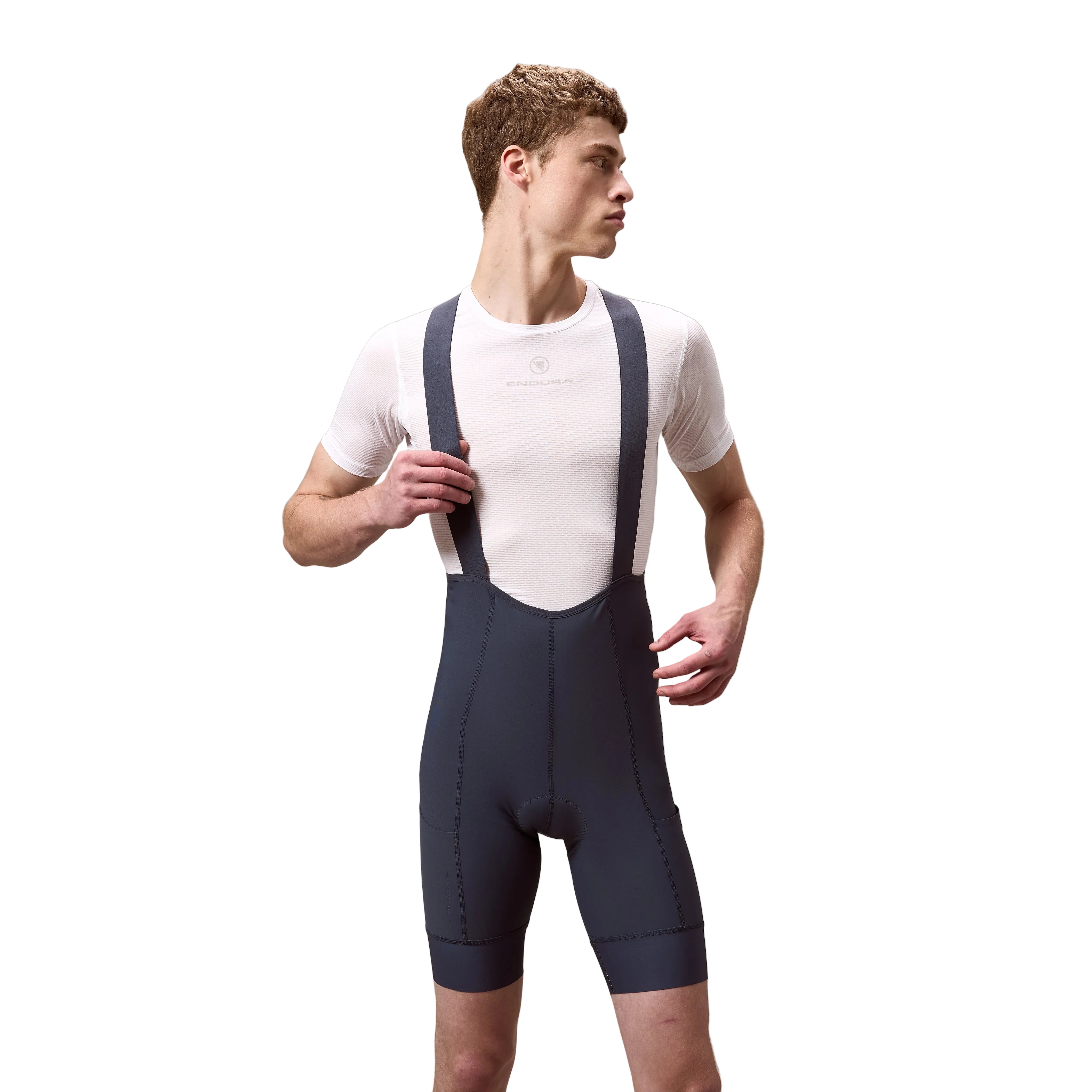 Men's Loop Bib Shorts - Carbon Grey