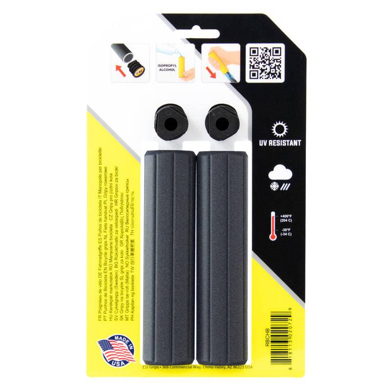 Ribbed Chunky Bicycle Grips | ESI Grips | Cobbled Climbs – view 2