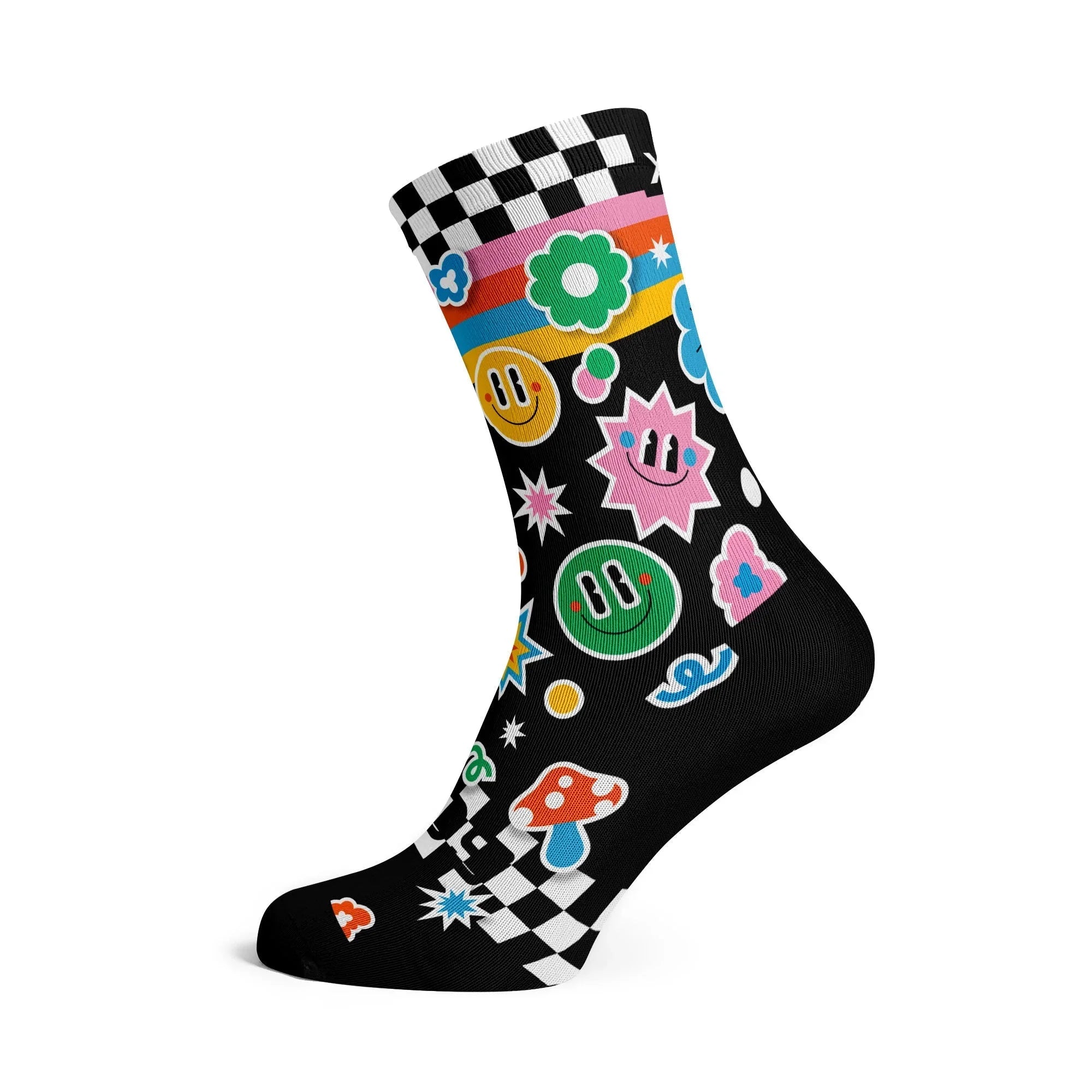 BRIGHT & BOLD CREW SOCKS - Sox Footwear - Cobbled Climbs