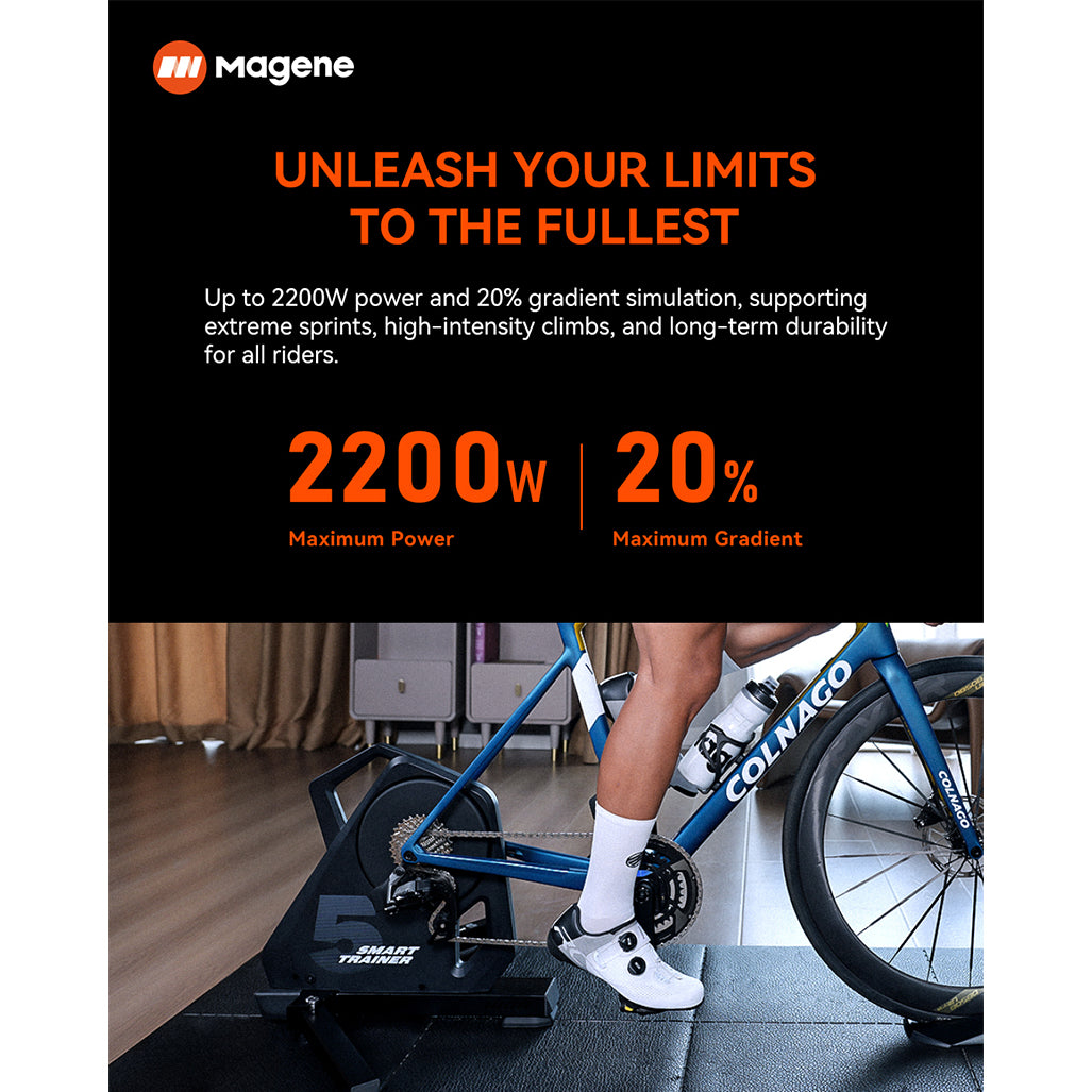 t500-direct-drive-smart-trainer – Magene premium cycling Trainers in India from Cobbled Climbs