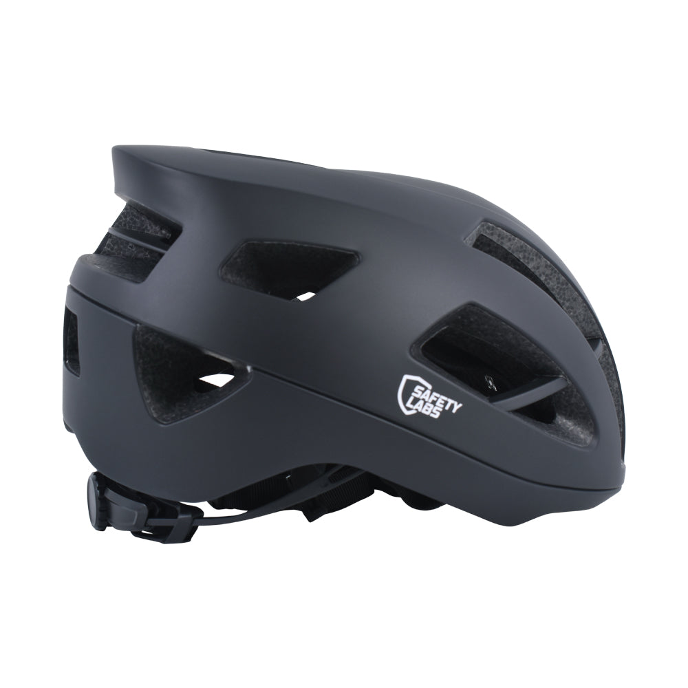 Safety Labs X-Eros Road Cycling Helmet (Matte Black) – Safety Labs premium cycling Helmets in India from Cobbled Climbs
