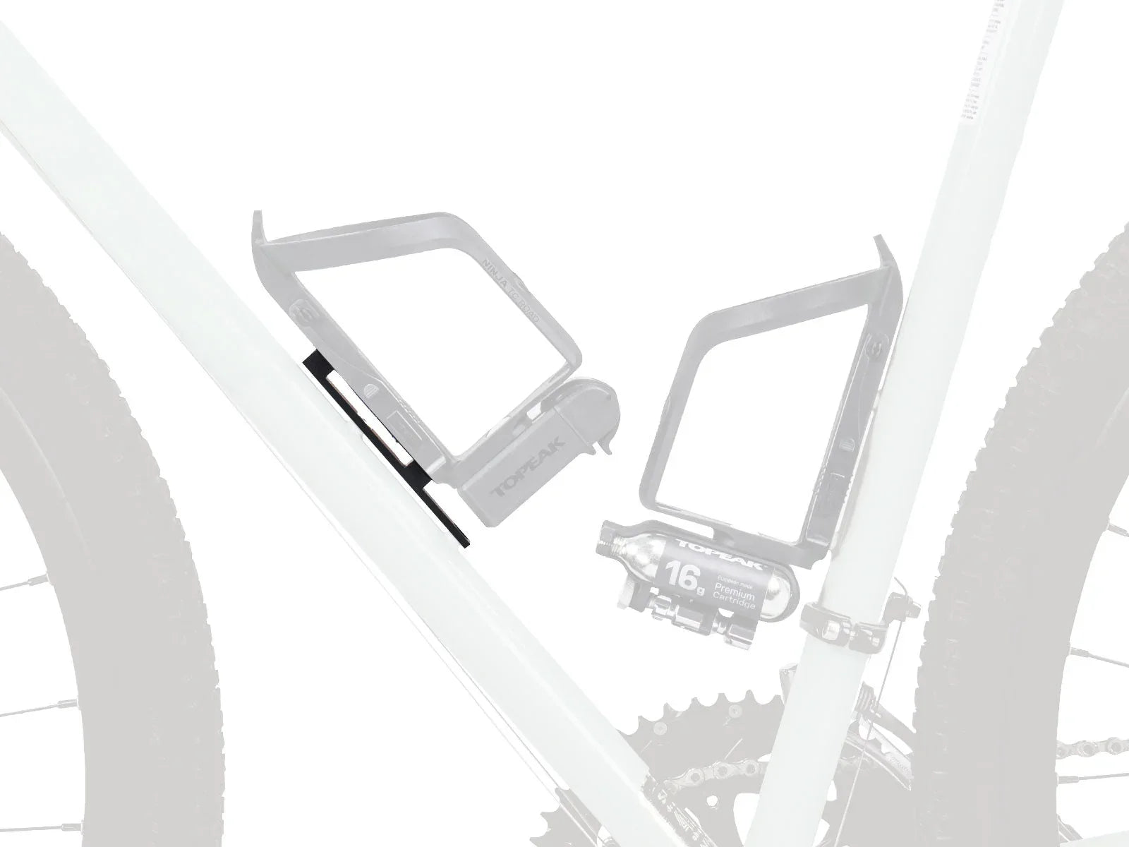 Alt-position Cage Mounts - Topeak - Cobbled Climbs