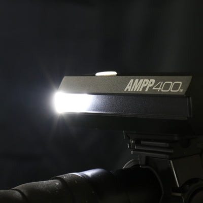 AMPP 400 RECHARGEABLE FRONT LIGHT – Cateye premium cycling Front Lights in India from Cobbled Climbs