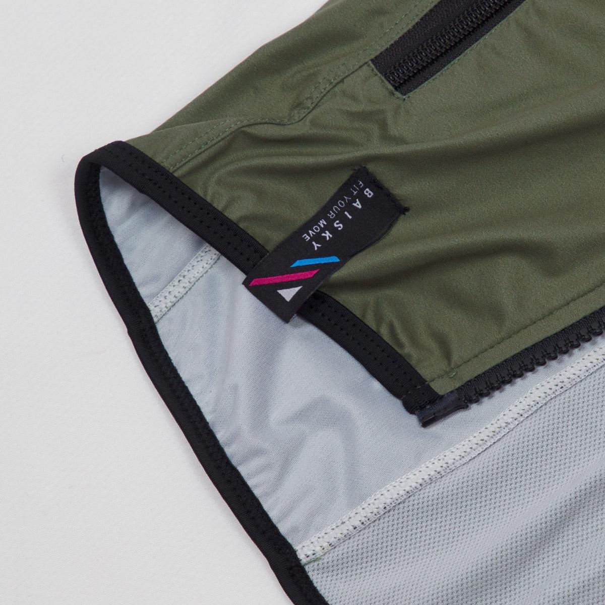 Baisky Double zipper Men Wind Vest (Army Green) - BUMSONTHESADDLE