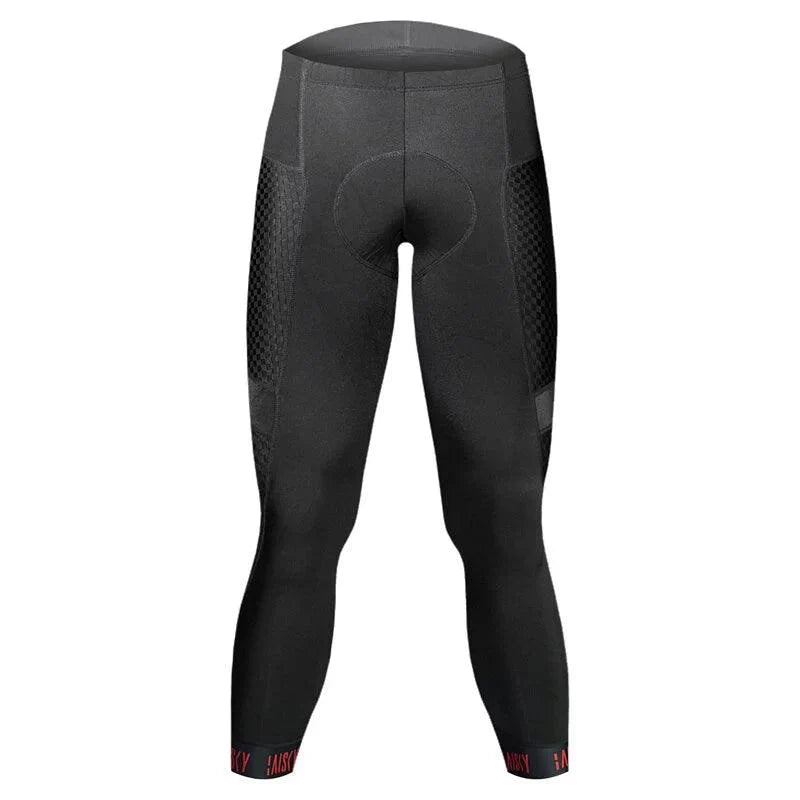 Baisky Endurance Cropped Men Cycling Tights (Windblown Black) - BUMSONTHESADDLE