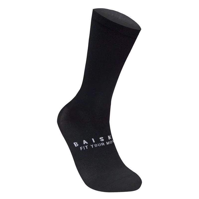 Baisky Mens Sport Socks (Purity Black) - BUMSONTHESADDLE