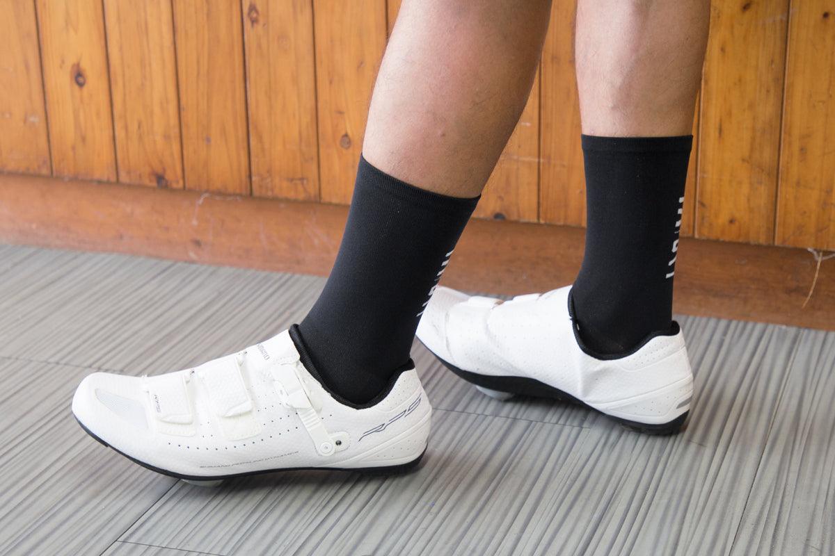 Baisky Mens Sport Socks (Purity Black) - BUMSONTHESADDLE