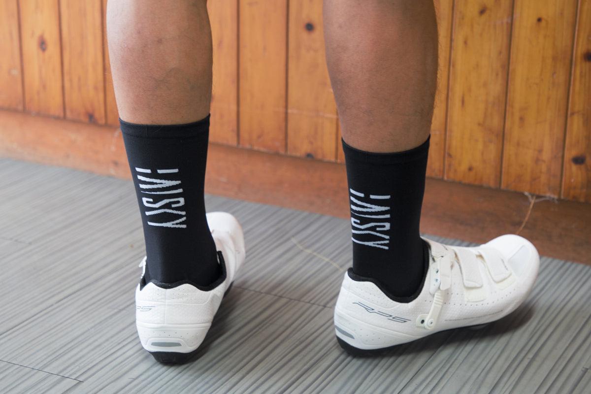 Baisky Mens Sport Socks (Purity Black) - BUMSONTHESADDLE