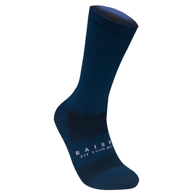 Baisky Mens Sport Socks (Purity Dark Blue) - BUMSONTHESADDLE