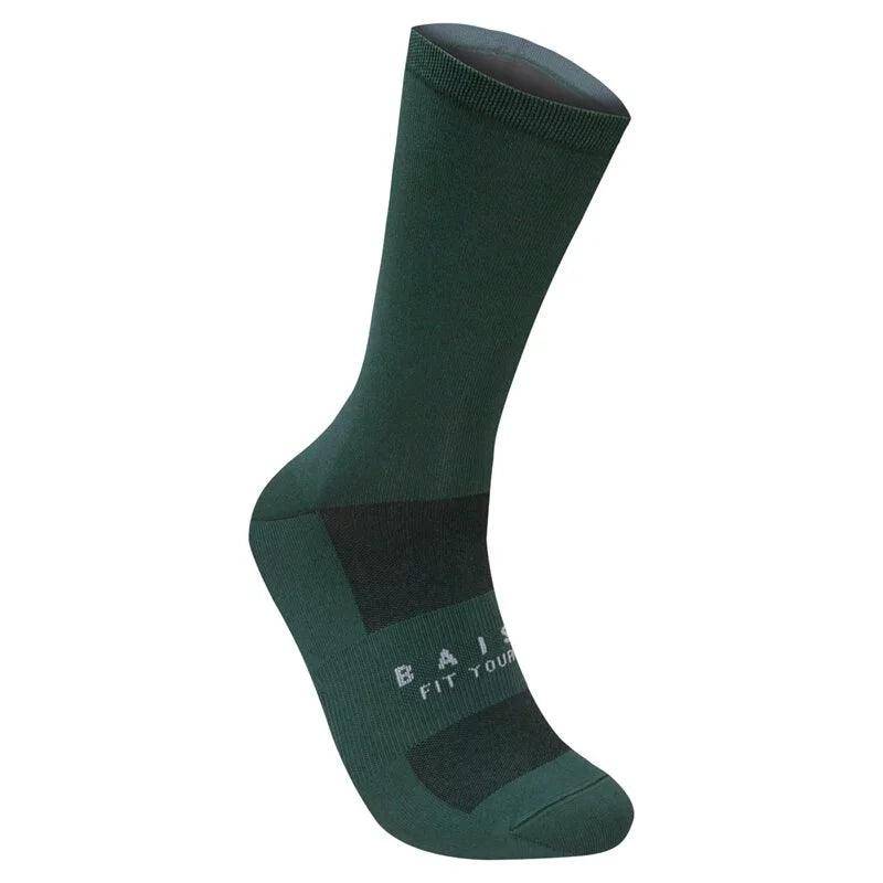 Baisky Mens Sport Socks (Purity Dark Green) - BUMSONTHESADDLE