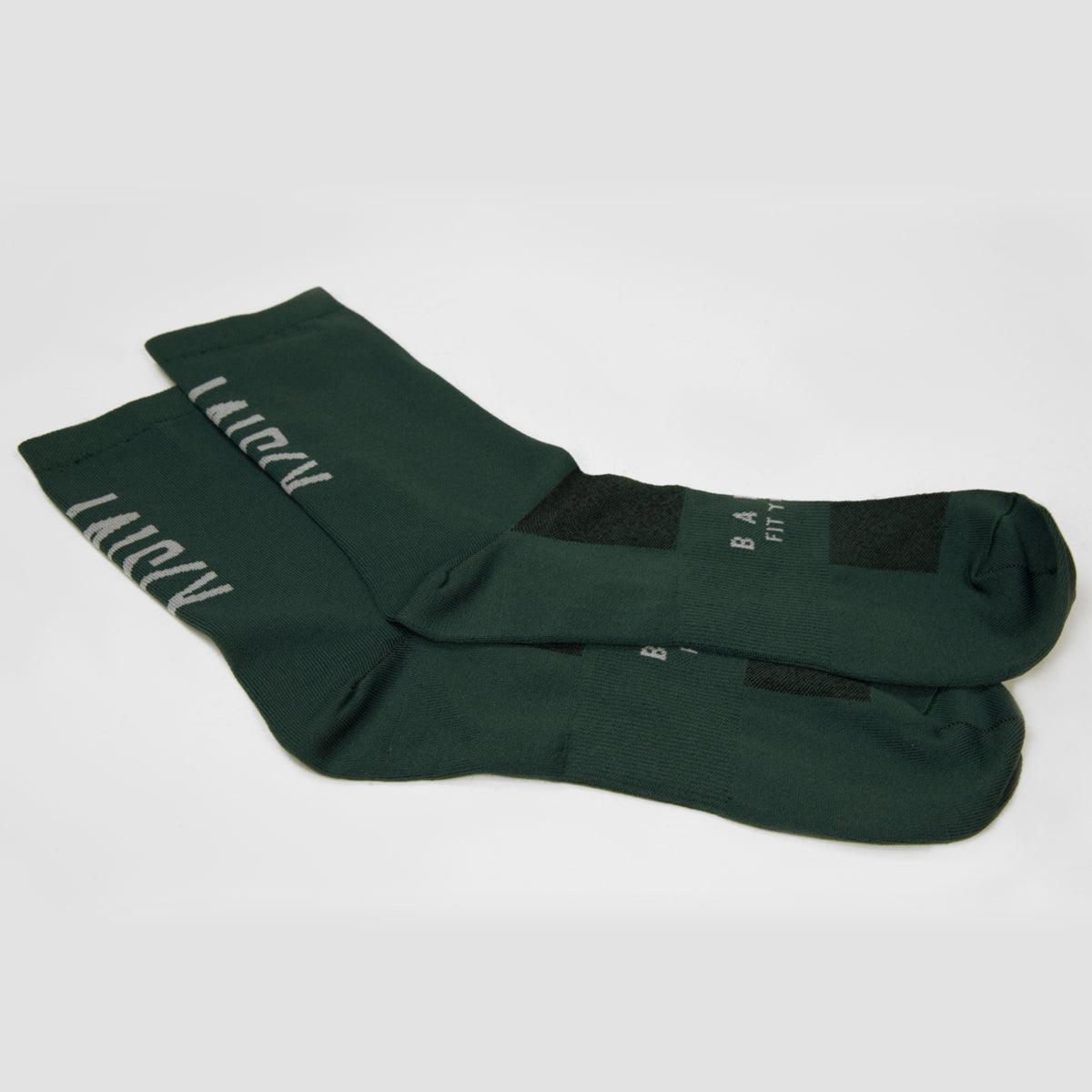 Baisky Mens Sport Socks (Purity Dark Green) - BUMSONTHESADDLE