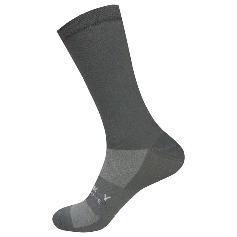 Baisky Mens Sport Socks (Purity Grey) - BUMSONTHESADDLE